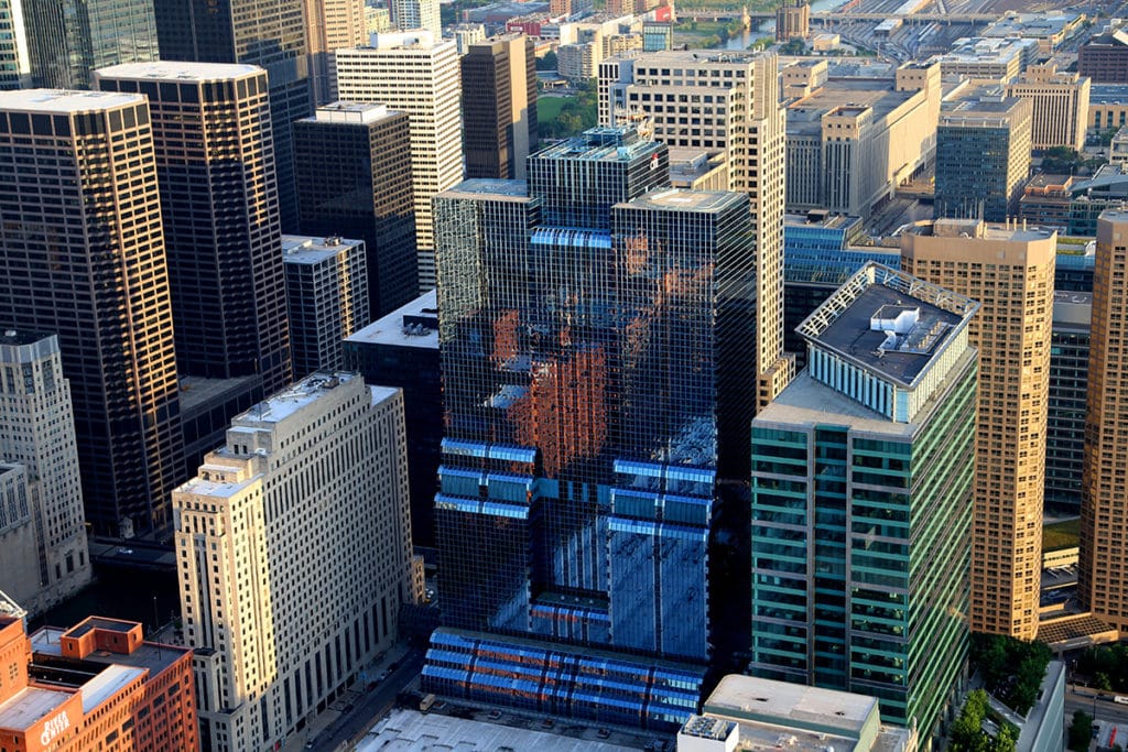 aerial overview in Accenture Tower, 500 Madison Gallery