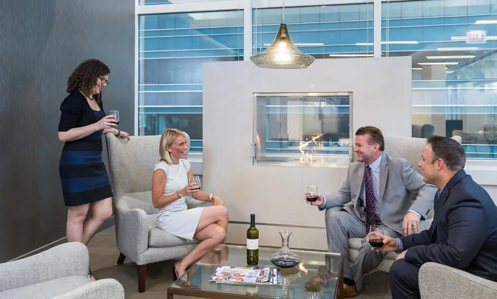 common area in Accenture Tower, 500 Madison Gallery