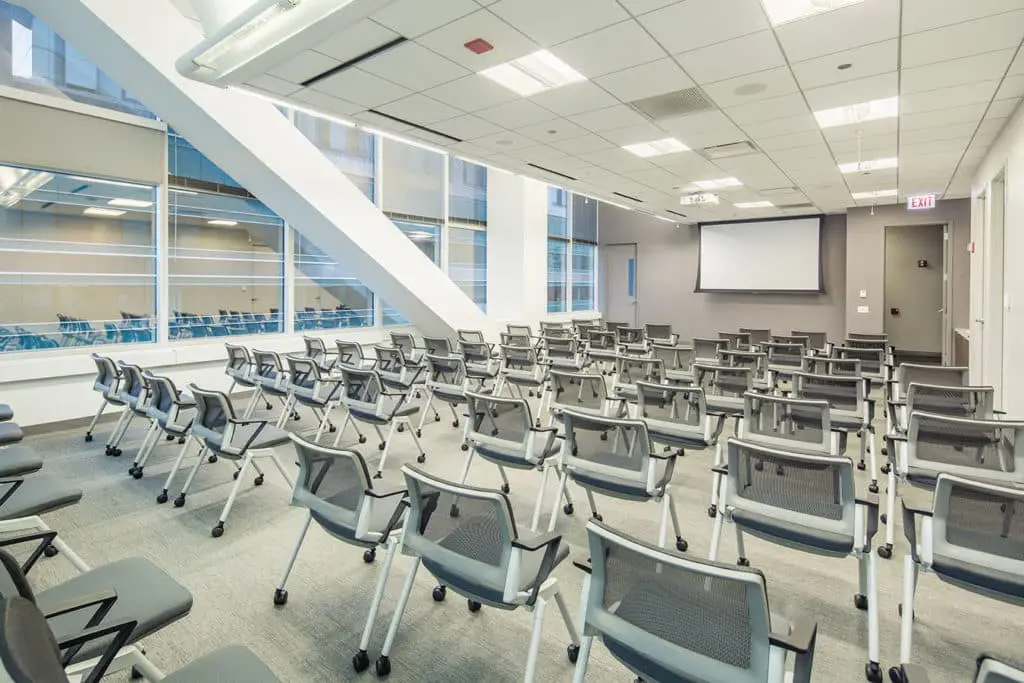 training room in 500 Madison Gallery