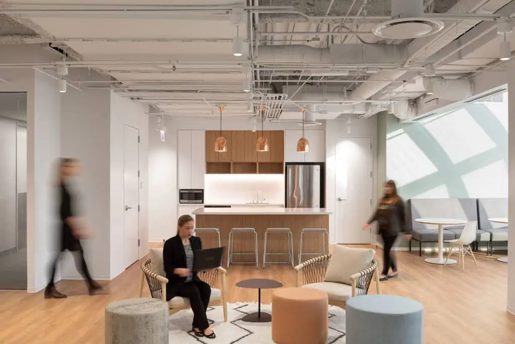 lobby area in Accenture Tower, 500 Madison Gallery