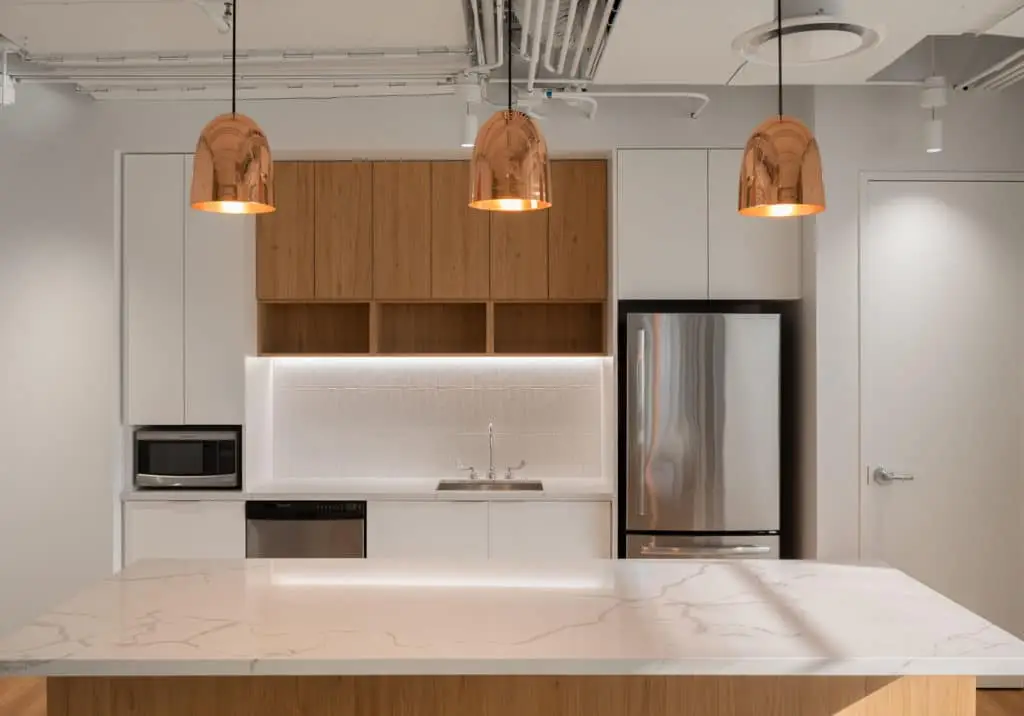 kichen area in Accenture Tower, 500 Madison Gallery